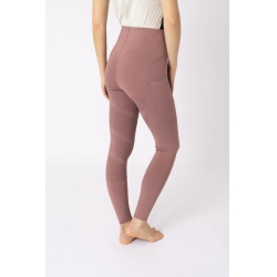 Leggings da equitazione B Vertigo Viktoria da donna senza cuciture con grip integrale Bellezza nera Nero