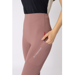 Leggings da equitazione B Vertigo Viktoria da donna senza cuciture con grip integrale Bellezza nera Nero