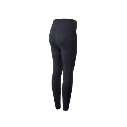 Leggings da maternità Horze Ginny con grip a fondo intero e tasche per telefono