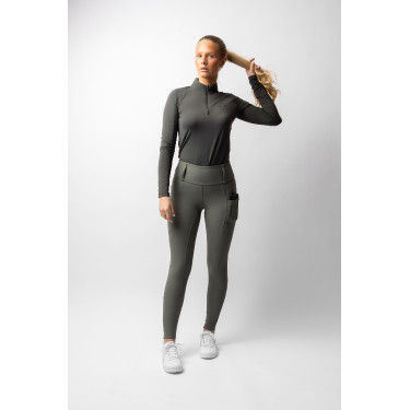 Pantaloni da equitazione B Vertigo ibridi a compressione Chiara da donna Pantaloni da equitazione B Vertigo ibridi a compressione Chiara da donna