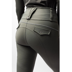Pantaloni da equitazione B Vertigo ibridi a compressione Chiara da donna Basilico caldo Rosa Pantaloni da equitazione B Vertigo ibridi a compressione Chiara da donna Basilico caldo Rosa
