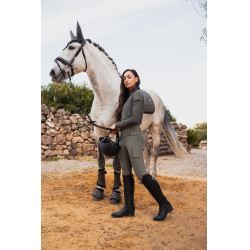 Pantaloni da equitazione B Vertigo ibridi a compressione Chiara da donna Basilico caldo Rosa Pantaloni da equitazione B Vertigo ibridi a compressione Chiara da donna Basilico caldo Rosa