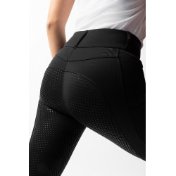 Pantaloni da equitazione da donna Horze Evelyn con grip integrale Nero Pantaloni da equitazione da donna Horze Evelyn con grip integrale Nero