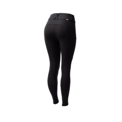 Pantaloni Horze Grand Prix Pro da donna con fondo integrale Nero