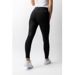 Pantaloni Horze Grand Prix Pro da donna con fondo integrale Nero