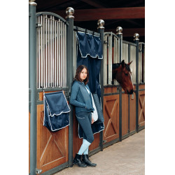 Borsa per la strigliatura Horze Neat & Tidy Blu notte scuro