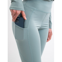 Leggings Harcour Louna Full Seat Verde grigio