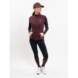 Gilet senza maniche Harcour Balma Melanzana Bordeaux Gilet senza maniche Harcour Balma Melanzana Bordeaux