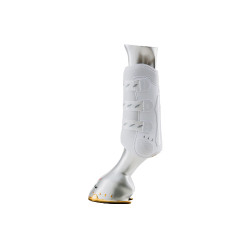 Stinchiere da dressage Zandona King Carbon Air posteriori Bianco