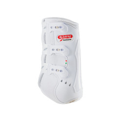 Stinchiere da dressage Zandona King Carbon Air anteriori Bianco