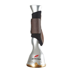Stinchiere da lavoro Zandona Carbon Air anteriori Marrone