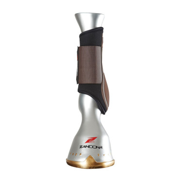 Stinchiere da lavoro Zandona Carbon Air anteriori Marrone