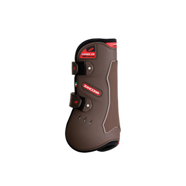 Stinchiere Zandona Carbon Air Velcro Marrone Stinchiere Zandona Carbon Air Velcro Marrone