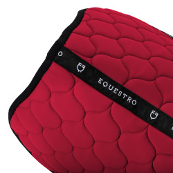 Tappeto da salto in tessuto tecnico trapuntato Equestro Scooter Beige