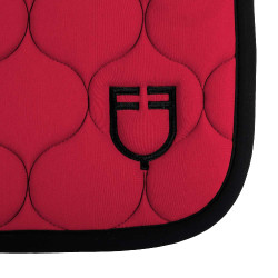 Tappeto da salto in tessuto tecnico trapuntato Equestro Scooter Beige