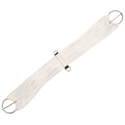 Sella western Lakota con gonna rotonda incisa e filo d'argento Marrone