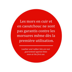 Morso in cuoio rotondo Jump'In Pelham branche corte diritto