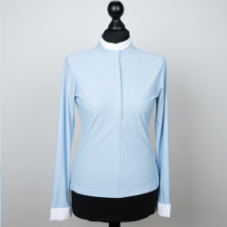 Camicia da concorso Jump'In Carla donna Azzurro cielo Blu