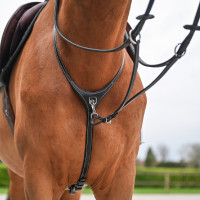 Collare e martingala amovibile Jump'In Collezione One Premium Nero