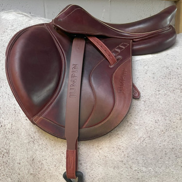 Staffili Jump'In in cuoio e biothane Nocciola Marrone
