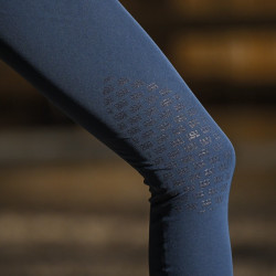 Pantaloni da equitazione Jump'In Junior ragazza Luna Marina Blu marino