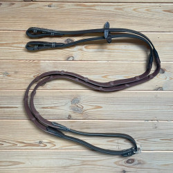 Redini in gomma Jump'In con 7 fermacapi 1/2 Collezione One Avana Marrone
