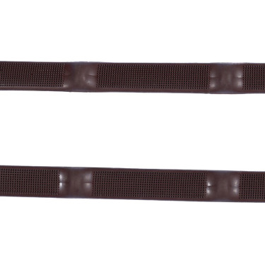 Redini in gomma Jump'In con 7 fermacapi 1/2 Collezione One Avana Marrone