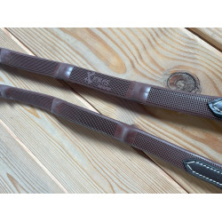 Redini in gomma Jump'In con 7 fermacapi 1/2 Collezione One Avana Marrone