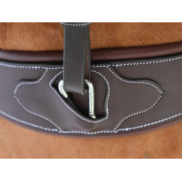 Cinghia elastica Safety Jump'In Collezione One Nocciola Marrone