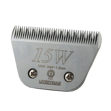 Pettini per tosatrice Liveryman 15WF 1,0 mm Pettini per tosatrice Liveryman 15WF 1,0 mm