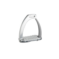 Staffili Air Safety System Jin Stirrup Junior Alluminio lucido