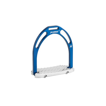 Staffili Anatomic Jin Stirrup in alluminio Blu alluminio