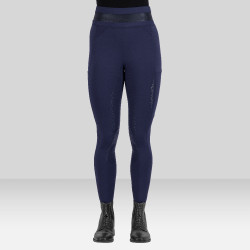 Leggings da equitazione Euro-Star Ares FullGrip Marina Blu marino