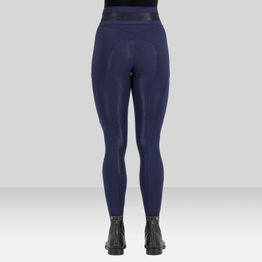 Leggings da equitazione Euro-Star Ares FullGrip Marina Blu marino