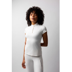 Camicia da concorso B Vertigo Liv scintillante donna Bianco brillante