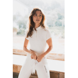 Camicia da concorso B Vertigo Liv scintillante donna Bianco brillante