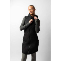 Gilet lungo senza maniche da donna B Vertigo Agnetha Bellezza nera Nero