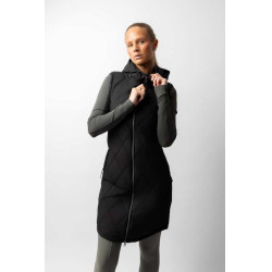 Gilet lungo senza maniche da donna B Vertigo Agnetha Bellezza nera Nero