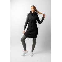 Gilet lungo senza maniche da donna B Vertigo Agnetha Bellezza nera Nero