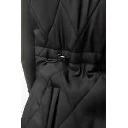Gilet lungo senza maniche da donna B Vertigo Agnetha Bellezza nera Nero