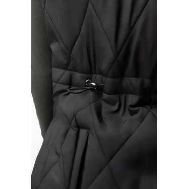 Gilet lungo senza maniche da donna B Vertigo Agnetha Bellezza nera Nero