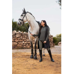 Gilet lungo senza maniche da donna B Vertigo Agnetha Bellezza nera Nero