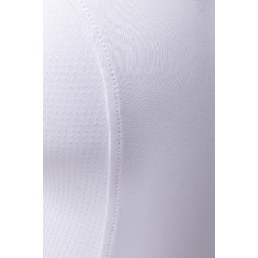 Leggings ibridi da donna Horze Anya fullgrip Bianco brillante