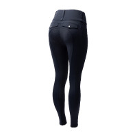 Leggings ibridi da donna Horze Anya fullgrip Bianco brillante