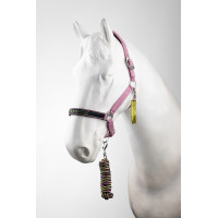Capestro e lunghina Horze Graffiti Pony Begonia rosa
