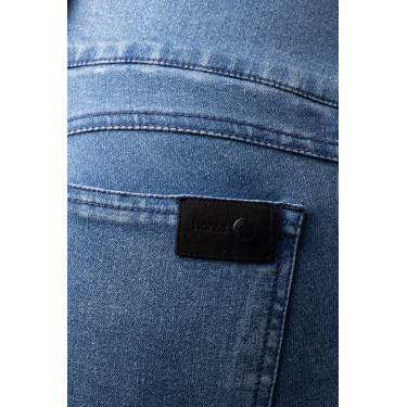 Pantaloni Horze Carolyn in denim fullgrip da donna Pantaloni Horze Carolyn in denim fullgrip da donna