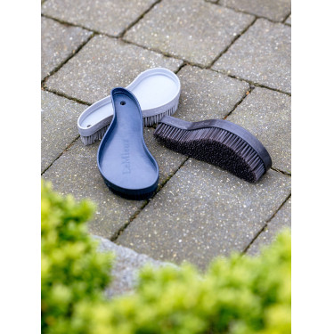 Trio di spazzole LeMieux Wizard Brush Blu navy / nero / grigio Trio di spazzole LeMieux Wizard Brush Blu navy / nero / grigio