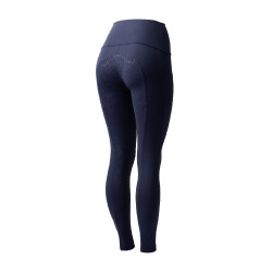 Leggings a vita alta con fondo in silicone integrale Gillian Horze donna Apertura Blu marino Leggings a vita alta con fondo in silicone integrale Gillian Horze donna Apertura Blu marino