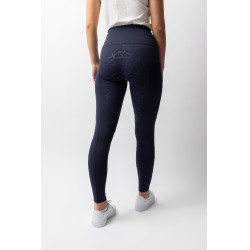 Leggings a vita alta con fondo in silicone integrale Gillian Horze donna Apertura Blu marino Leggings a vita alta con fondo in silicone integrale Gillian Horze donna Apertura Blu marino