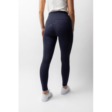 Leggings a vita alta con fondo in silicone integrale Gillian Horze donna Apertura Blu marino Leggings a vita alta con fondo in silicone integrale Gillian Horze donna Apertura Blu marino